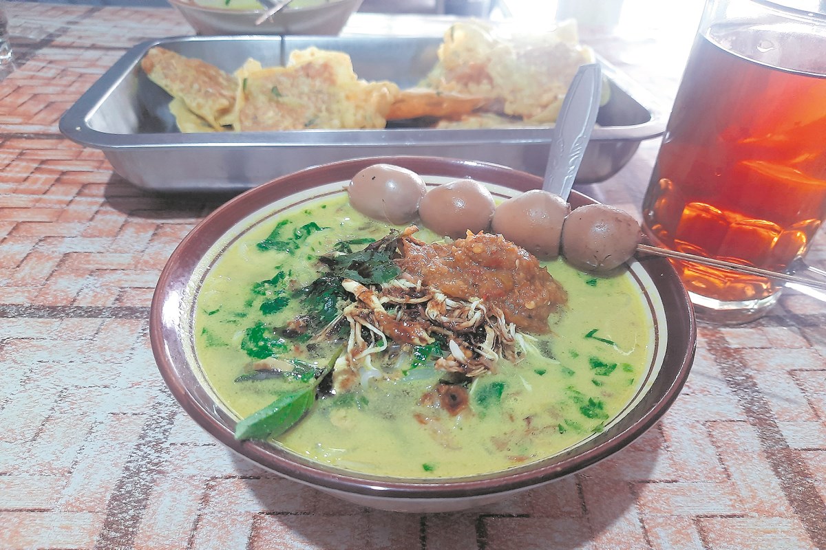 Semangkok Soto SBY yang gurih. Ahmad Wildan Khatami Jawa Pos Radar Semarang