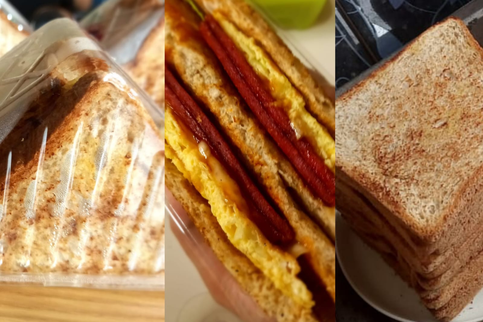 Ilustrasi Korean Sandwich