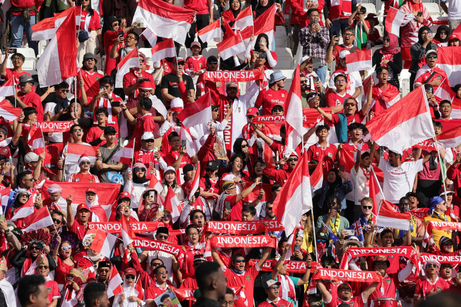 Suporter Timnas Indonesia