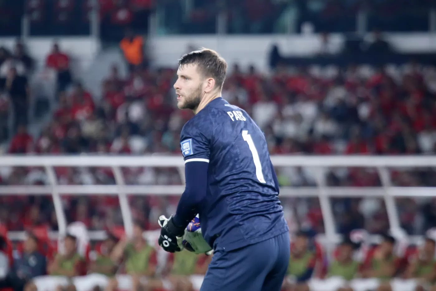 Maarten Paes kembali terpilih sebagai man of the match dalam pertandingan untuk Timnas Indonesia. (Dery Ridwansah/ JawaPos.com)