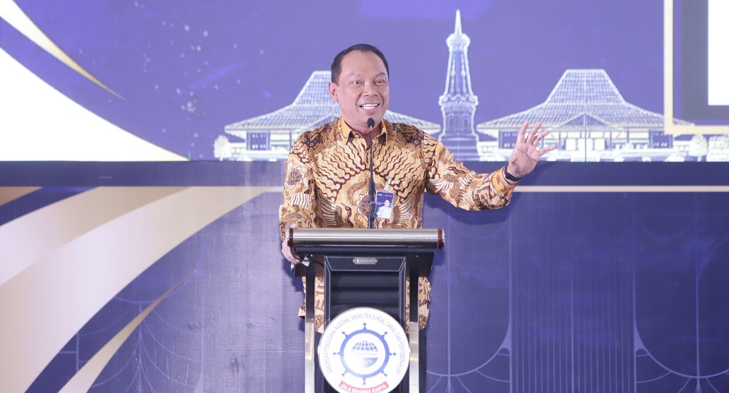 Direktur Utama Jasa Raharja, Rivan A. Purwantono, menghadiri pembukaan&nbsp; Rakernas Gapasdap di Yogyakarta, pada Rabu (11/09/2024).