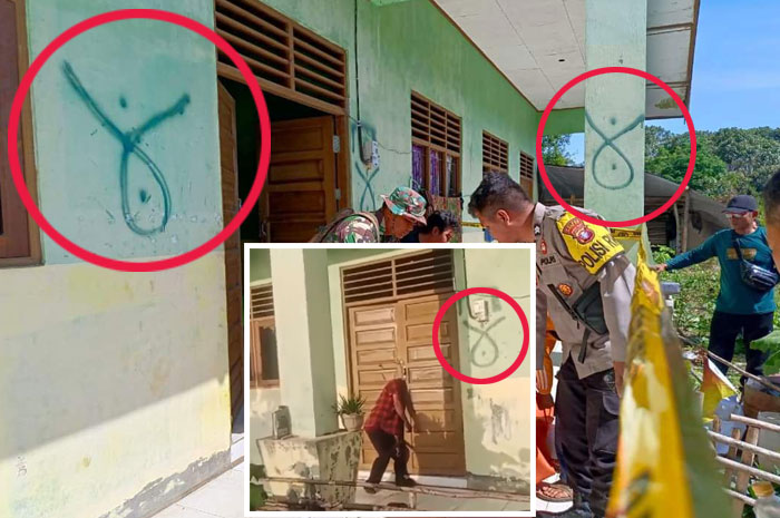 Netizen Soroti Tanda Huruf Lam di TKP Video Viral Pria Tewas Terjepit Pintu.