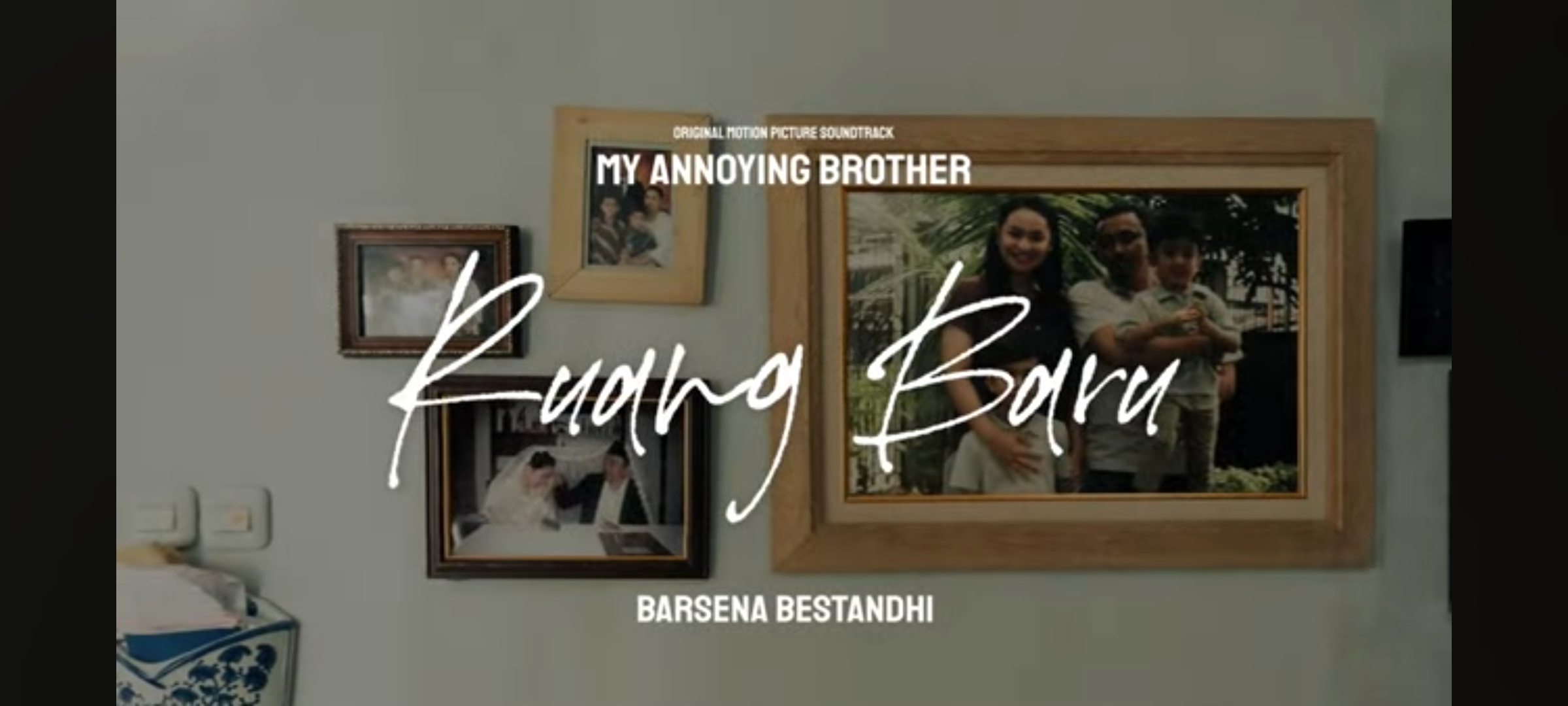 Cuplikan klip music video lagu Ruang Baru