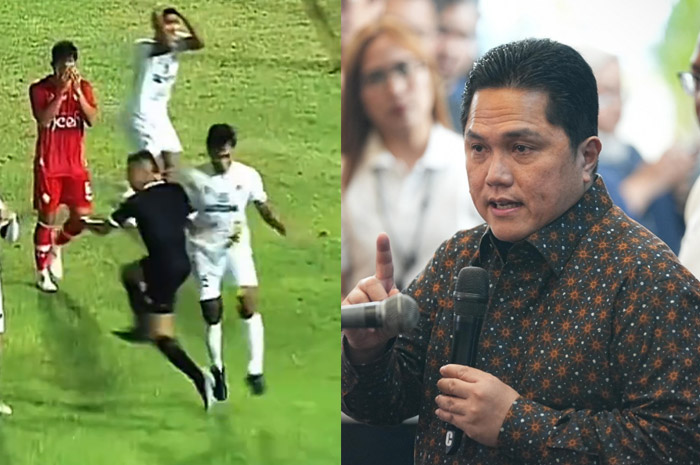 Erick Thohir menekankan tidak ada alasan yang dapat dibenarkan bagi pemain untuk melakukan tindakan kekerasan.