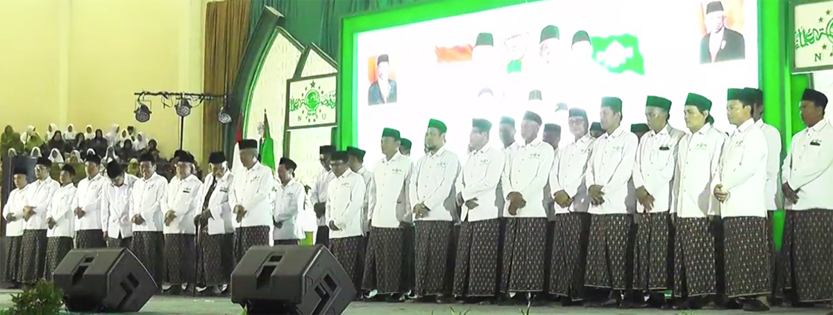 Prosesi Pelantikan Pengurus Cabang Nahdlatul Ulama (PCNU)  Kabupaten Semarang Masa Khidmah 2024 - 2029 oleh KH Kharis Shodaqoh (Wakil Rais Syuriah PBNU)