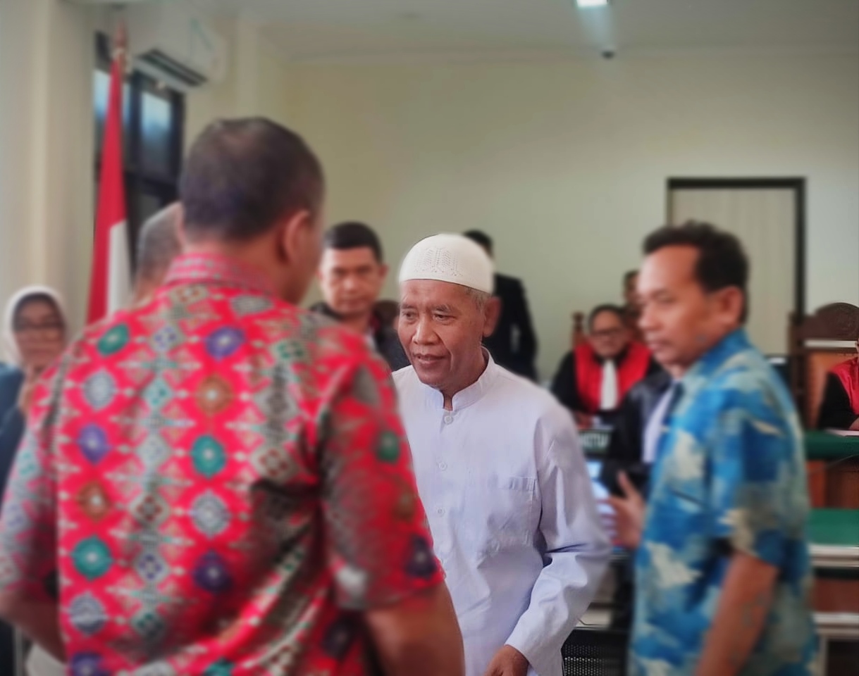 Terdakwa Jaksa Suryanta saat mengikuti sidang agenda tuntutan di Pengadilan Tipikor Semarang, Rabu (18/9/2024).
