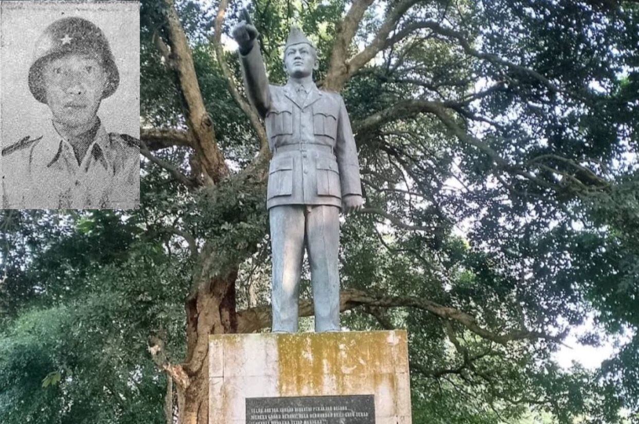 Monumen Bambang Sugeng dan Potret Bambang Sugeng Mayjen Asal Temanggung