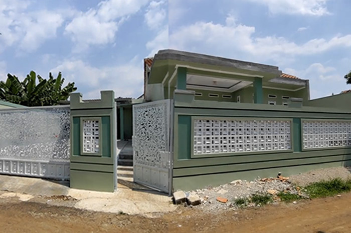 Rumah mewah di Bogor yang disatroni perampok usai sering dibuat konten di media sosial.