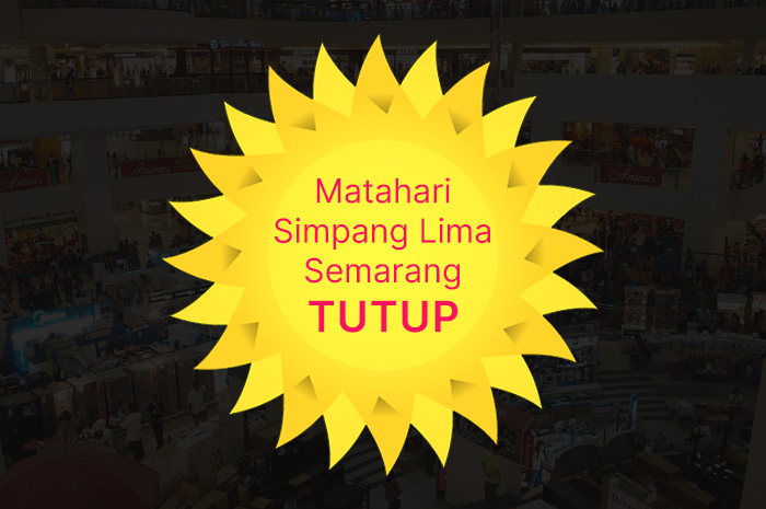 Ilustrasi Matahari dan Mall Plaza.