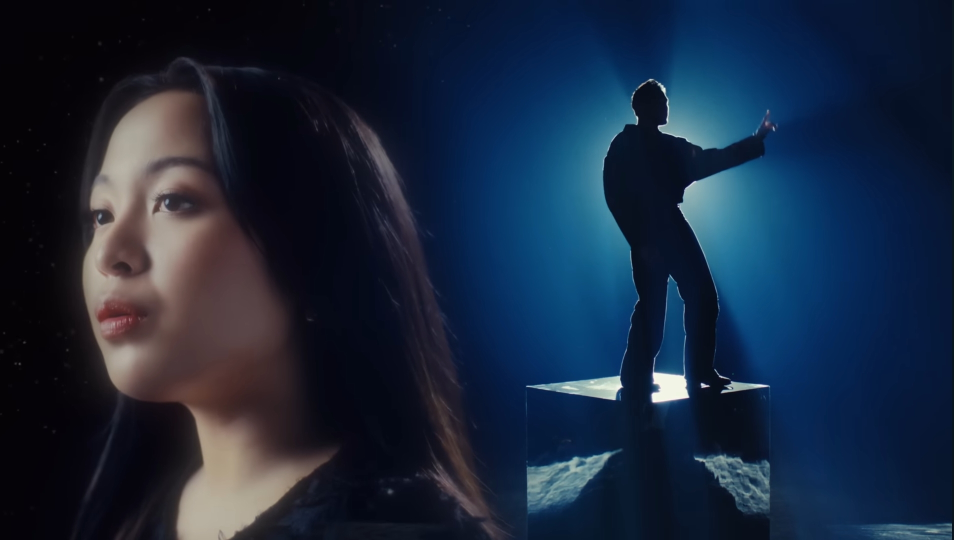 Salah satu cuplikan musik video lagu Asumsi dari Adrian Khalif dan Bernadya