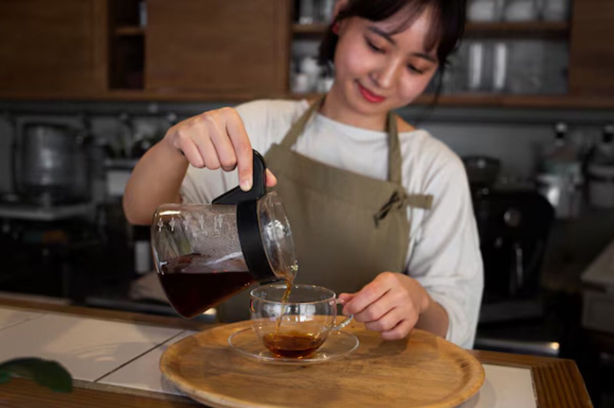 Ilustrasi Sommelier Tea