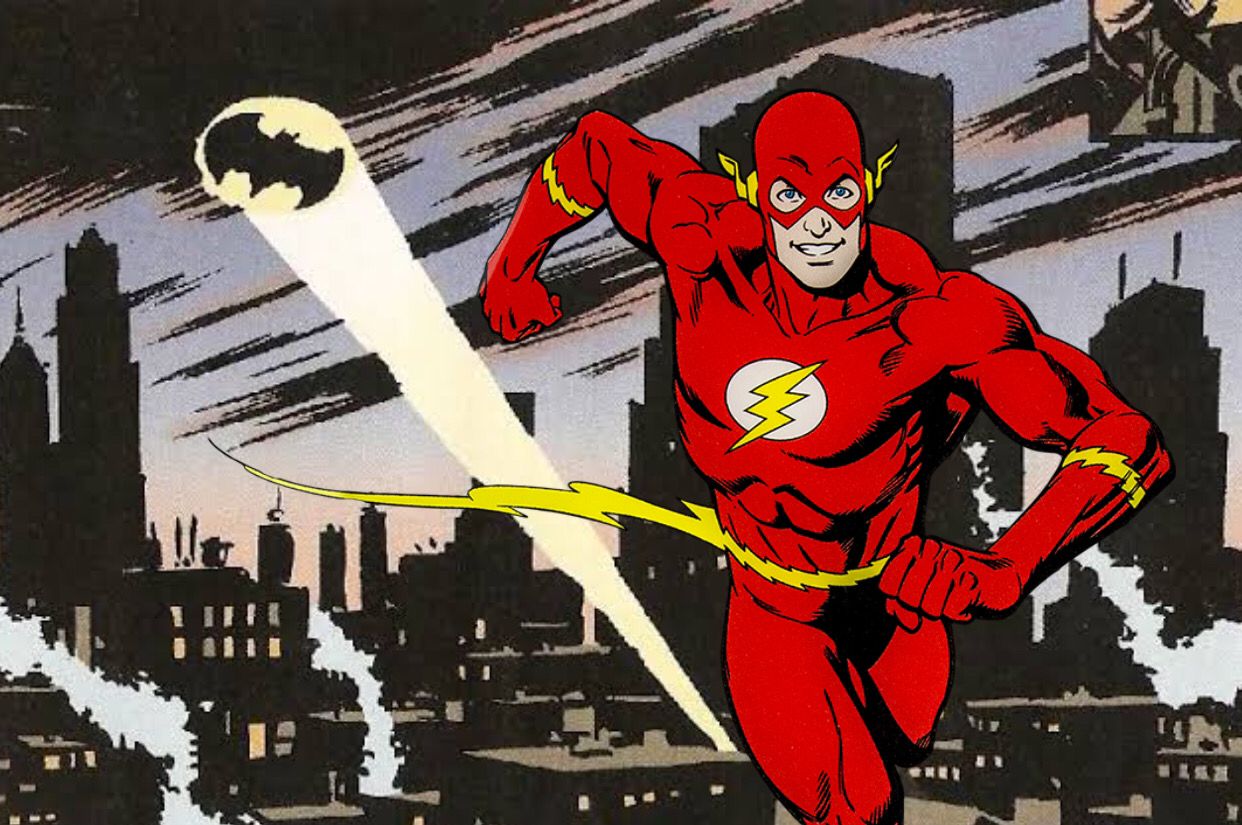 Ilustrasi: Flash (Wally West) yang berada di Kota Gotham