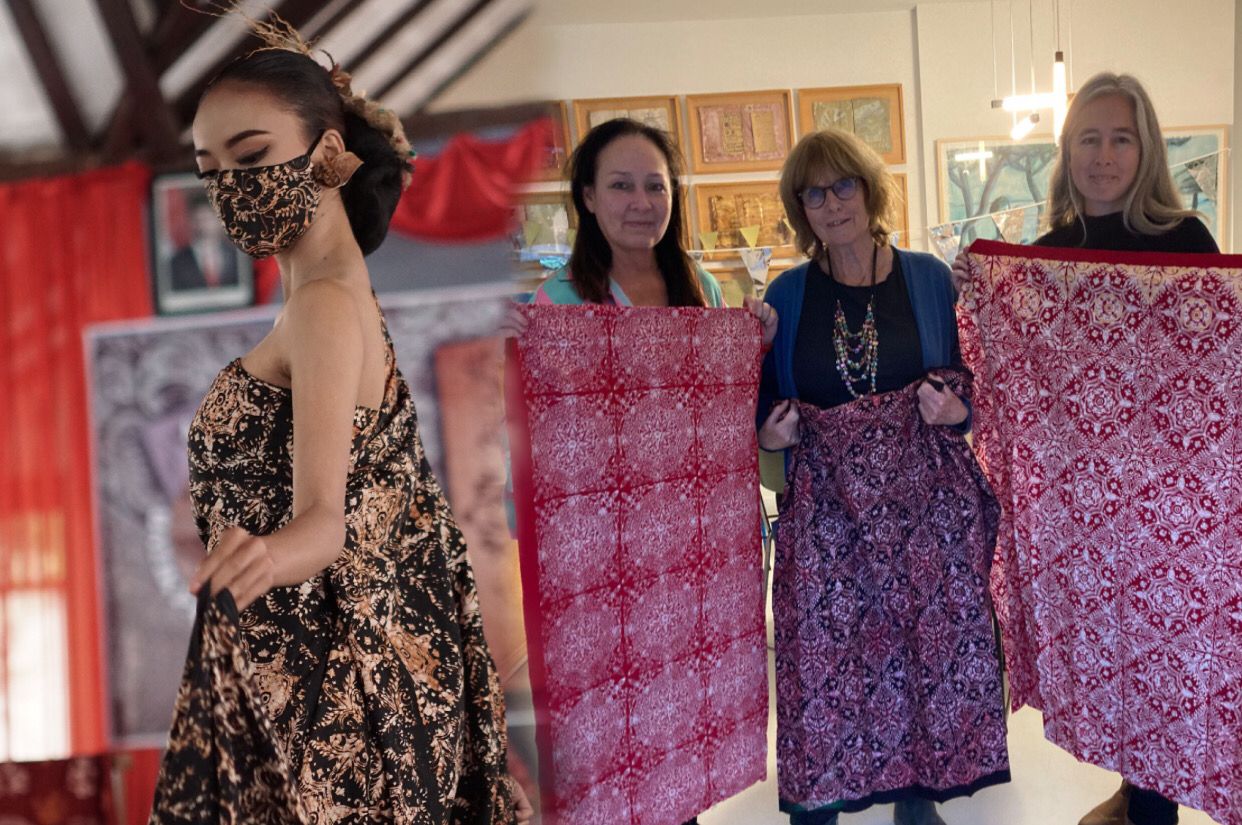 Batik Patron Ambarawa Khas Kabupaten Semarang yang menjadi koleksi di Museum Tropen Belanda