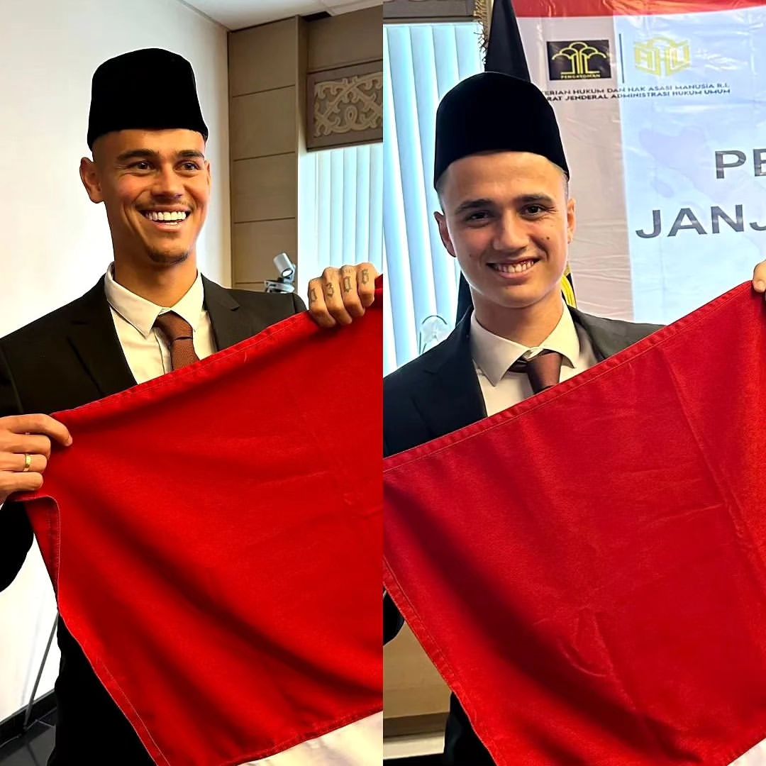 Mees dan Eliano Resmi Jadi WNI