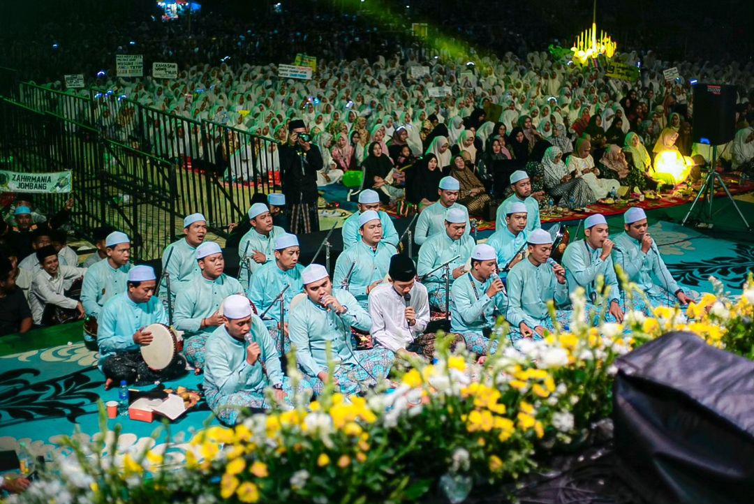 Bersholawat Bersama Majelis Az Zahir