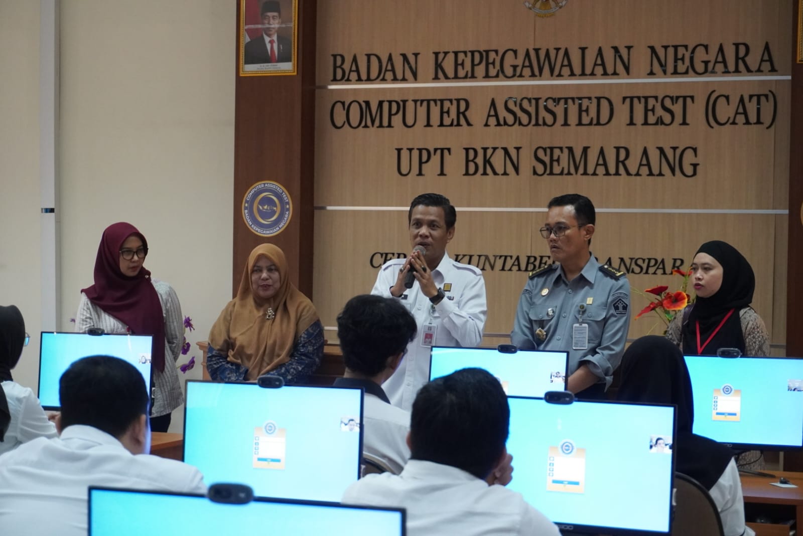 50 Calon notaris jalani seleksi CAT, Selasa (2/10/2024).