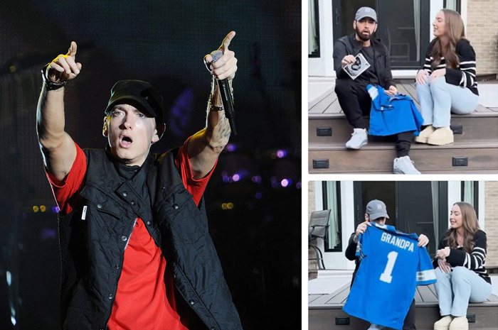 EMINEM, musisi rapper terkenal yang akan menjadi seorang kakek.