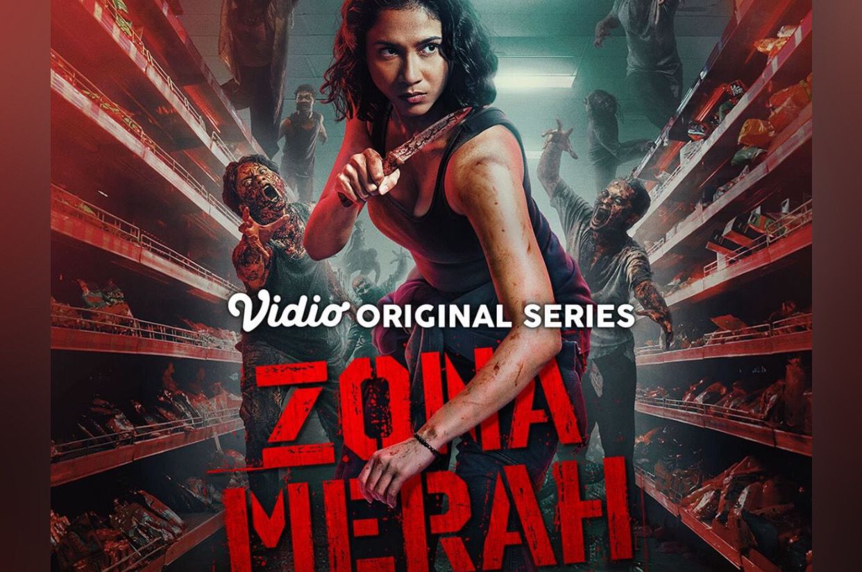 Poster Series Zona Merah, Serial Zombie Apocalypse Lokal Terbaru