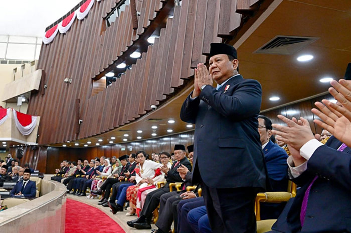 Presiden terpilih 2024-2029 Prabowo Subianto.