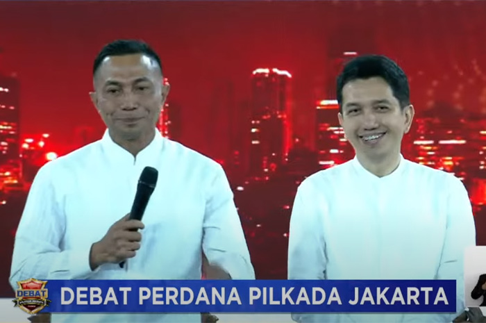 Pasangan calon Gubernur Jakarta nomor urut 2, Dharma Pongrekun &ndash; Kun Wardana.