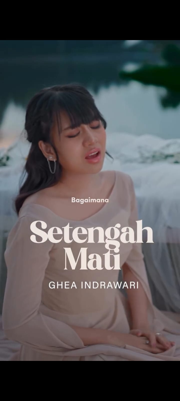 Cuplikan lagu Setengah Mati yang diposting di akun Instagram Ghea Indrawari