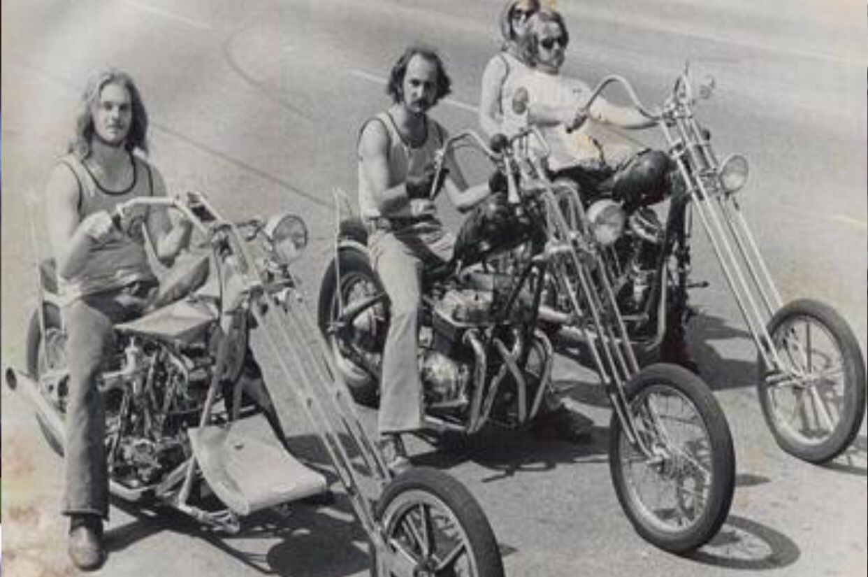 Potret Modifikasi Motor Kustom Jenis Chopper yang Lahir di Amerika Serikat