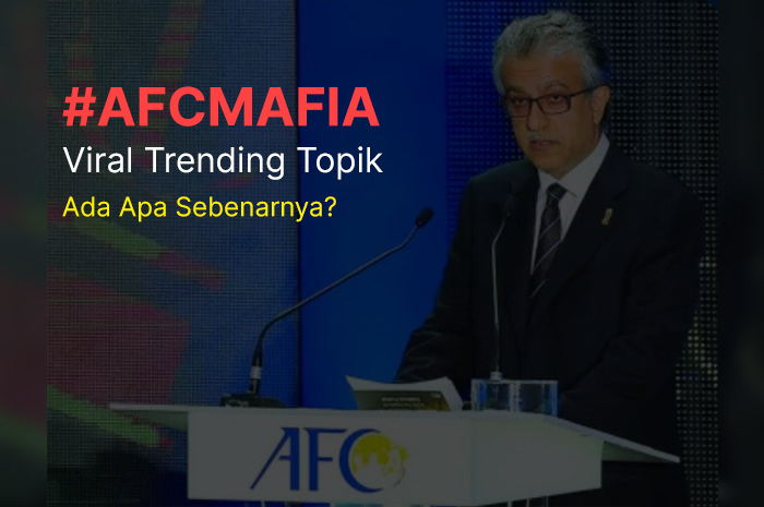 Tagar AFC Mafia viral trending topik di media sosial.