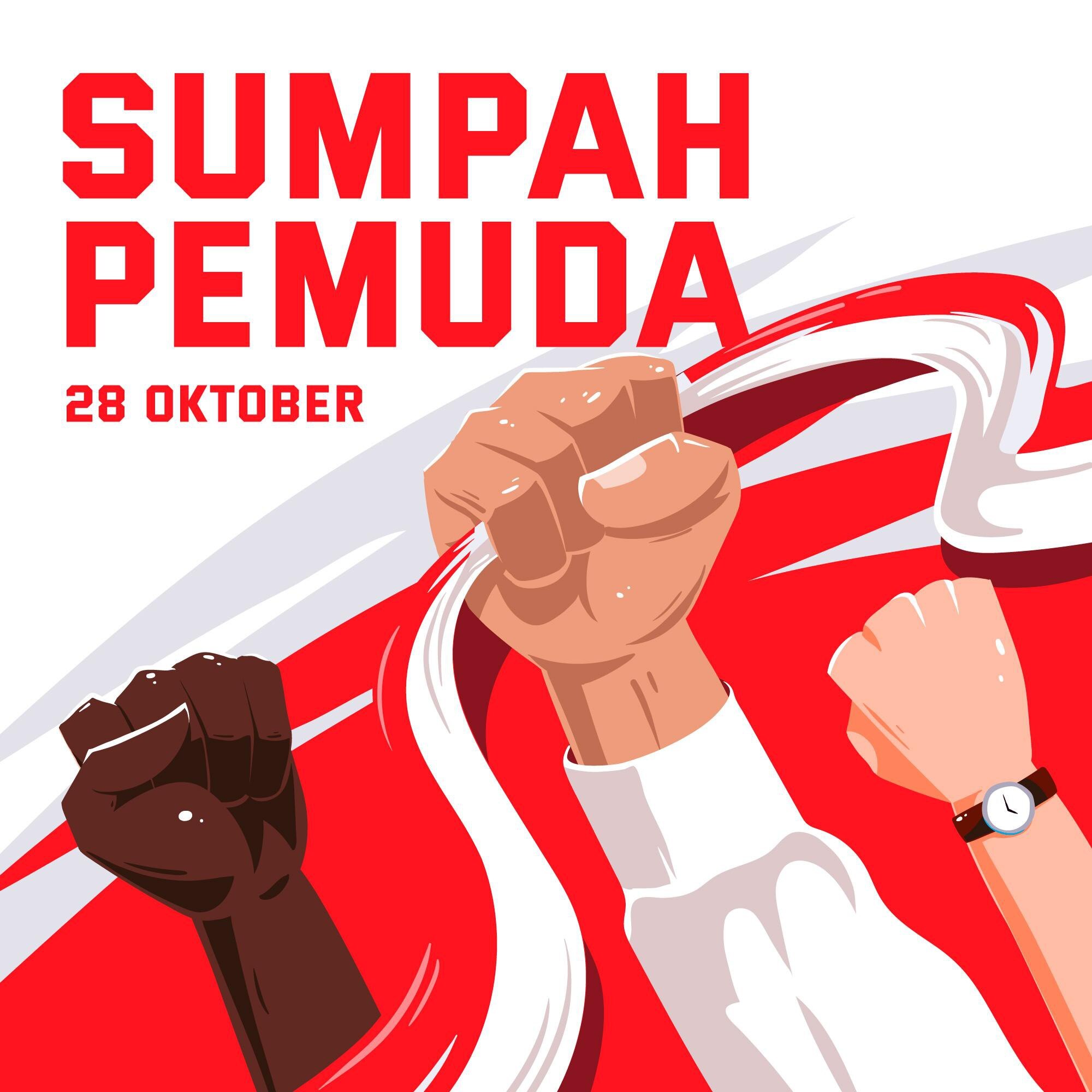 Ilustrasi Sumpah Pemuda
