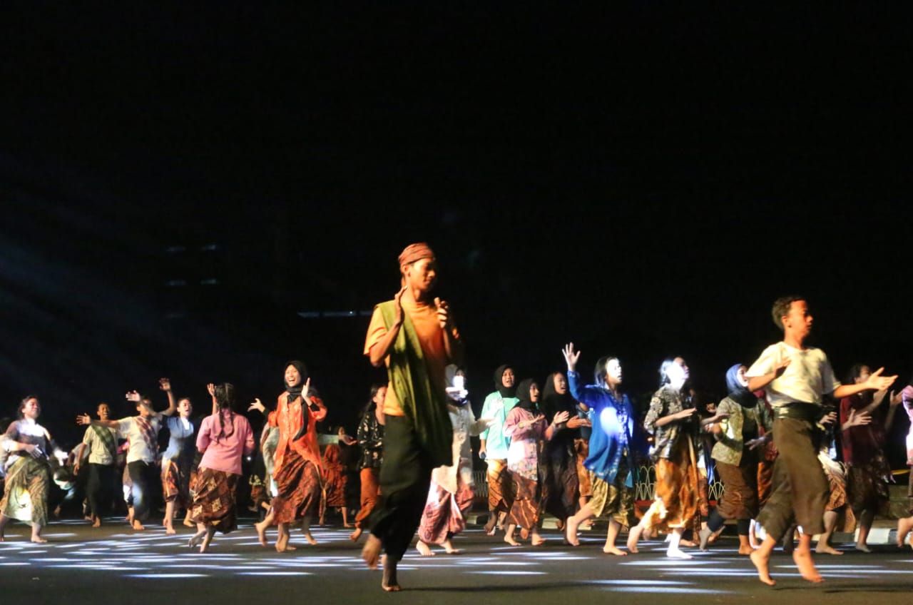 Dokumentasi upacara peringatan Pertempuran Lima Hari di Semarang.