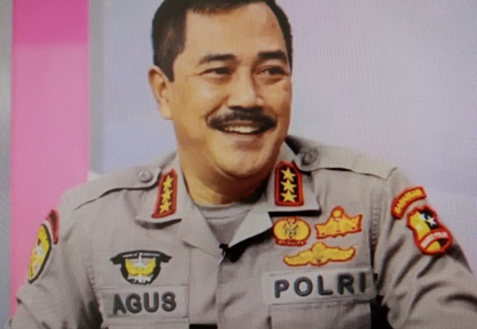 Komjen Agus asal Blora (tangkapan layar, IST)
