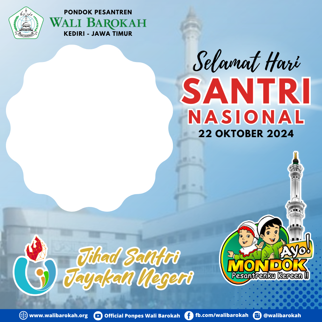 Twibbon Hari Santri Nasional 2024