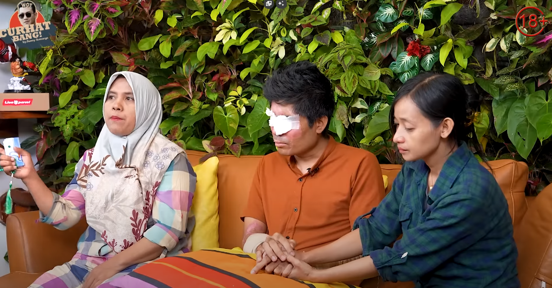 Agus Salim dan Bibinya serta Istrinya di YT  CURHAT BANG Denny Sumargo