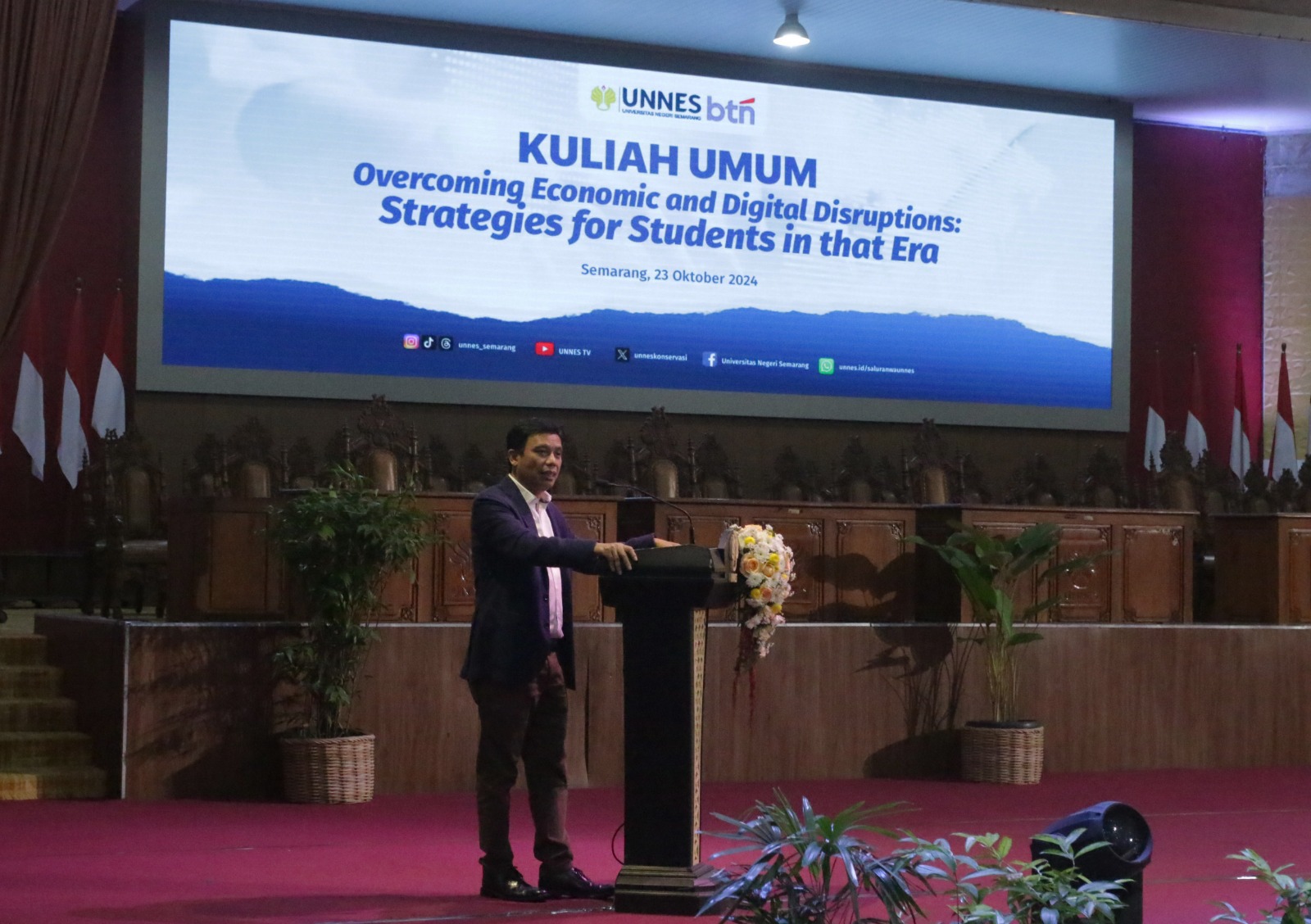 PT Bank Tabungan Negara (Persero) Tbk (BTN) dan Universitas Negeri Semarang (UNNES) telah menandatangani Nota Kesepahaman (MoU) sebagai bentuk sinergi untuk menyiapkan sumber daya manusia (SDM)