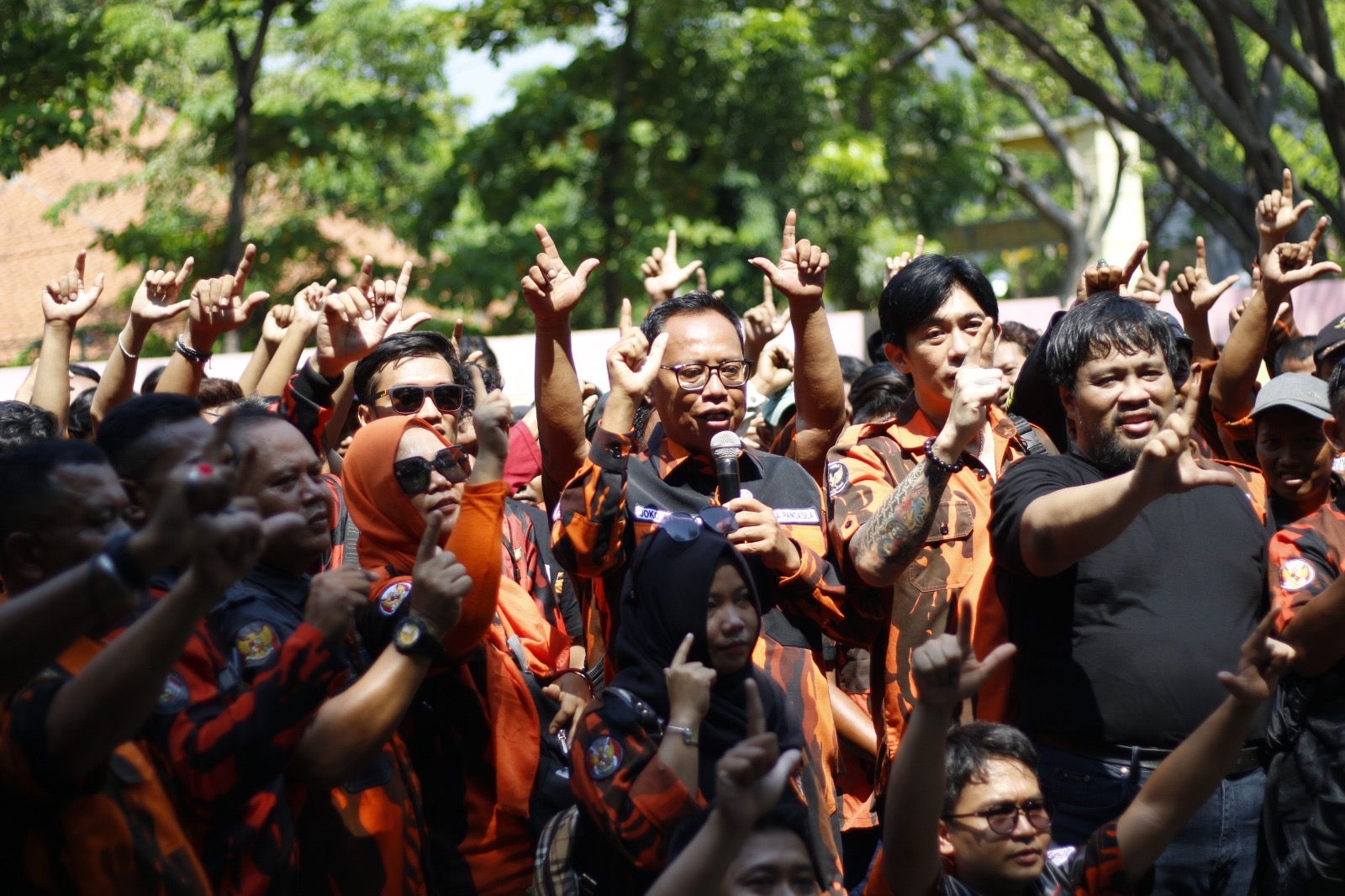 Puluhan Kader Pemuda Pancasila Kota Semarang Nyatakan Sikap Dukung Yoyok-Joss di Pilwakot 2024