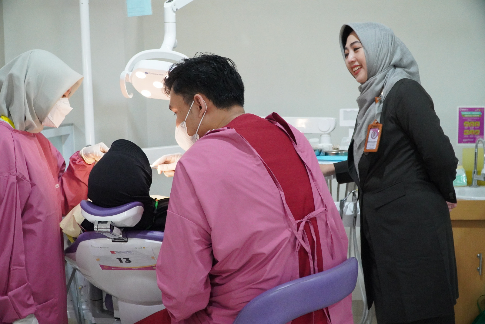 Bulan Kesehatan Gigi Nasional di Rumah Sakit Islam Gigi dan Mulut (RSIGM) Sultan Agung, Selasa (29/10).