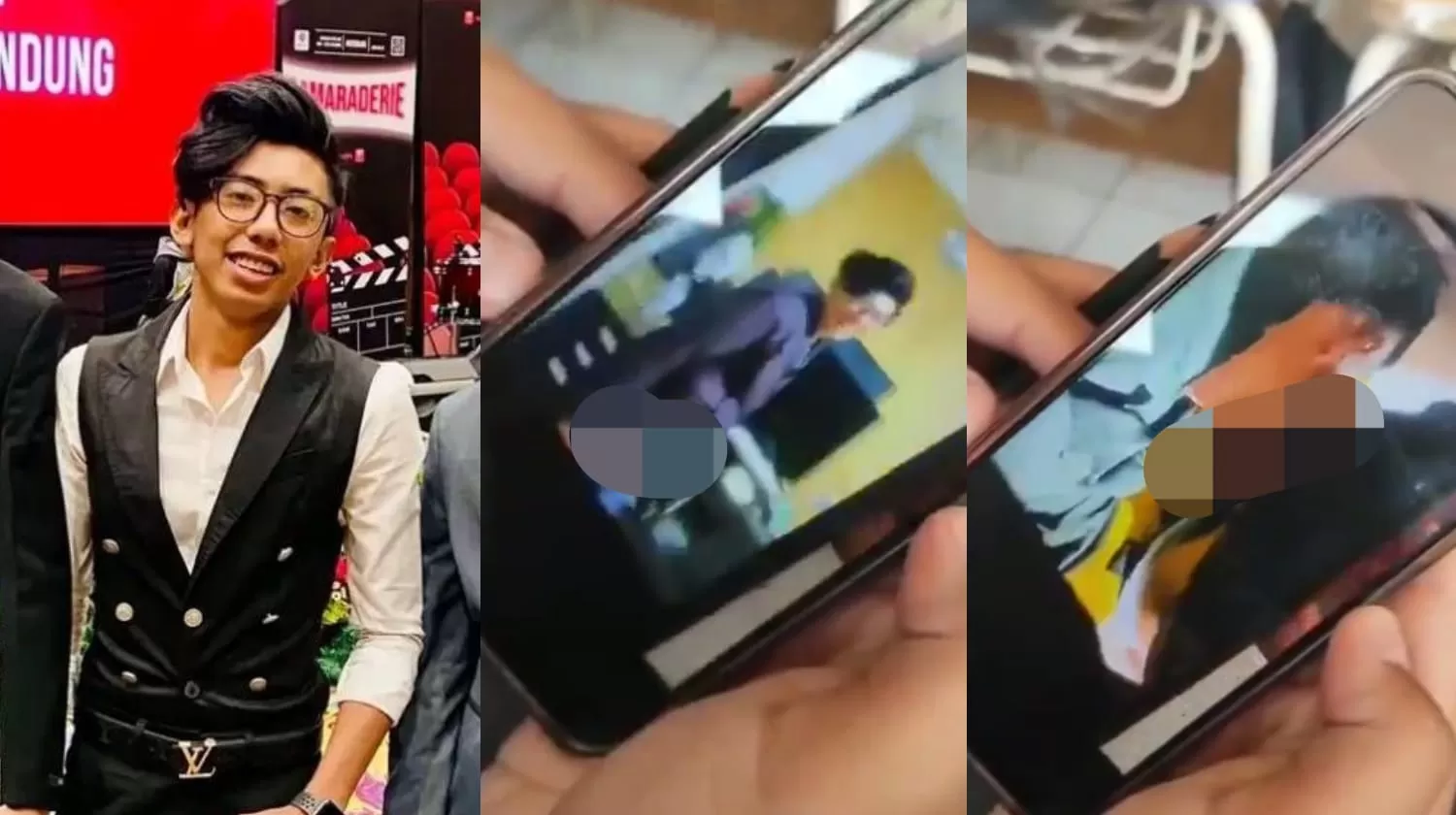 Nazmi tiktoker asal Bandung yang video pelecehannya viral.