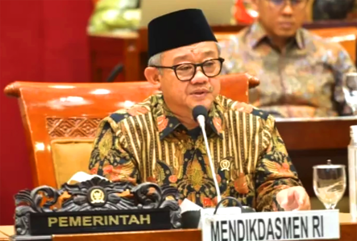 Prof Dr Abdul Mu&rsquo;ti Mendikdasmen RI 2024 -2029