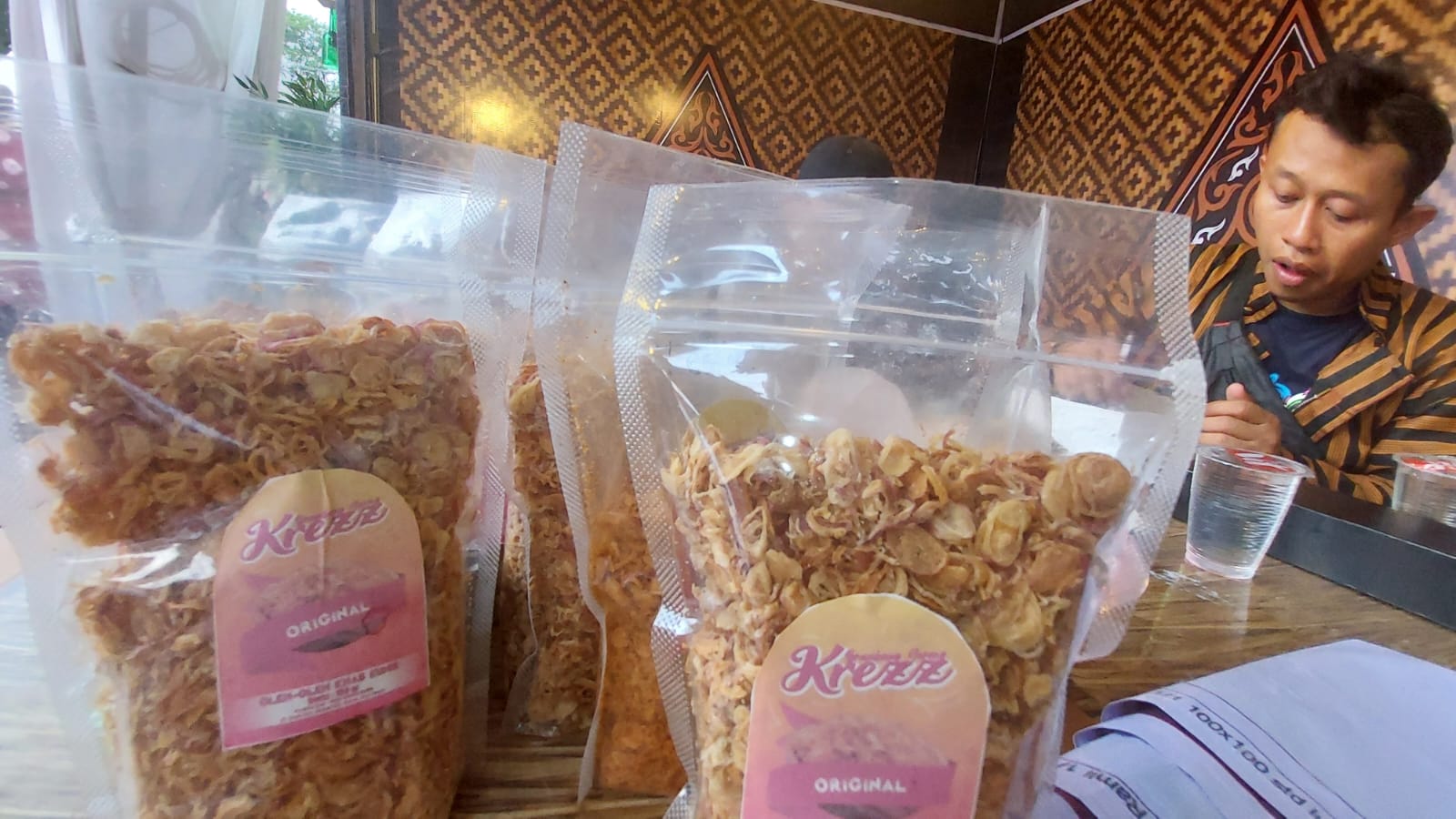Stan UMKM Desa Kunir Kecamatan Dempet dalam even Demak Expo Tahun 2024. (Wahibpribadi)