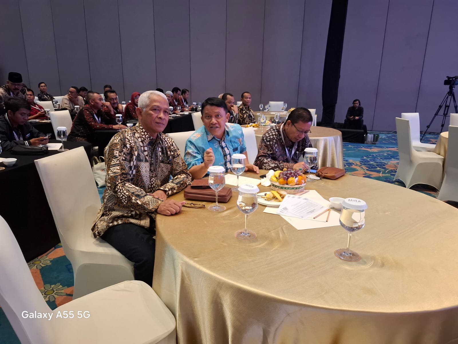 Kepala Dinpermades P2KB Demak Taufik Rifai mengikuti sosialisasi pengawasan partisipatif pilkada 2024.(Wahibpribadi)