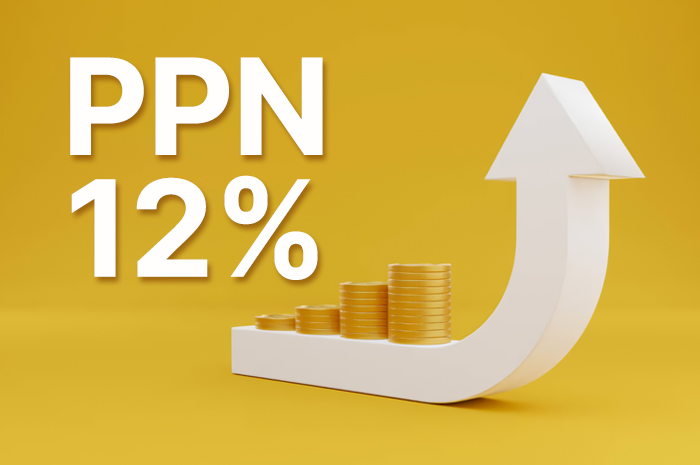Ilustrasi kenaikan tarif PPN 12 persen.