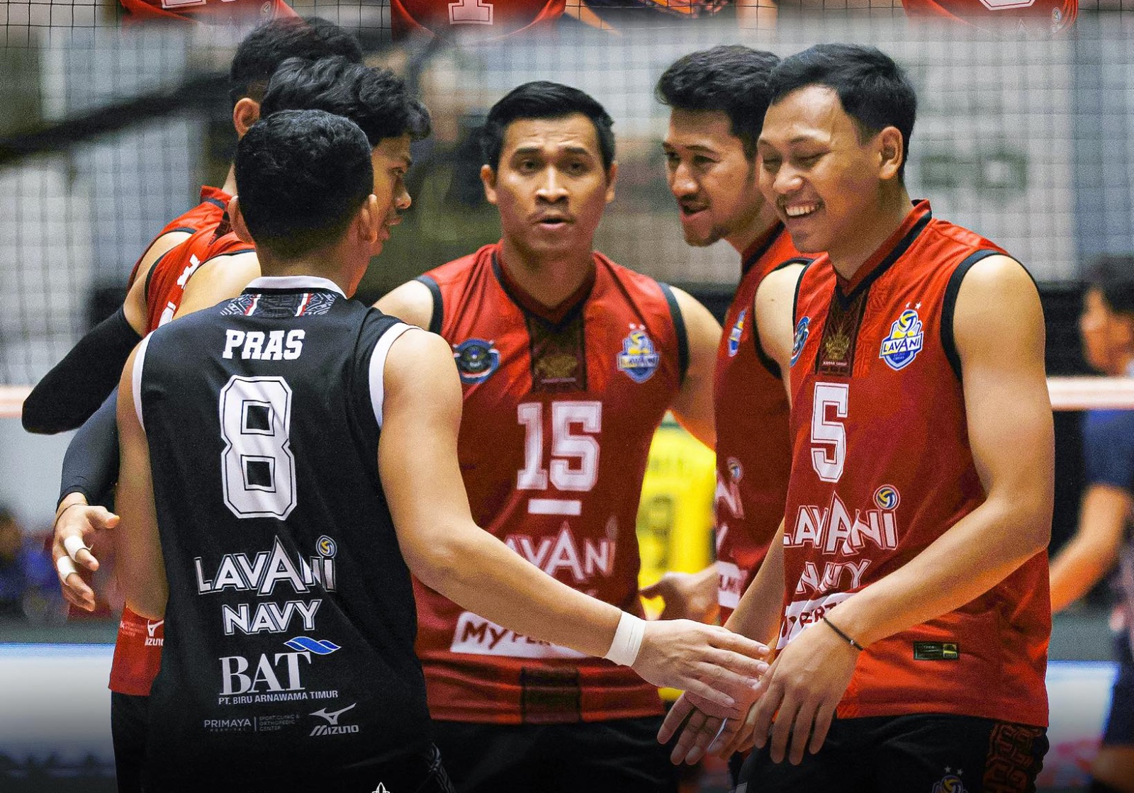 LavAni Navy lolos ke grand final livoli divisi utama setelah mengalahkan Indomaret Sidoarjo 3-0 (26-24, 25-19, 25-16). (istimewa)