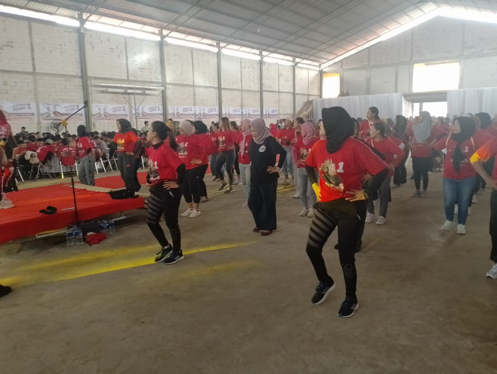 Kampanye diawali di GOR Tahunan, tempat berlangsungnya Andika Hendi E-Sport Tournament yang mengundang antusiasme sekitar 1.000 peserta yang mayoritas dari kalangan Gen-Z.