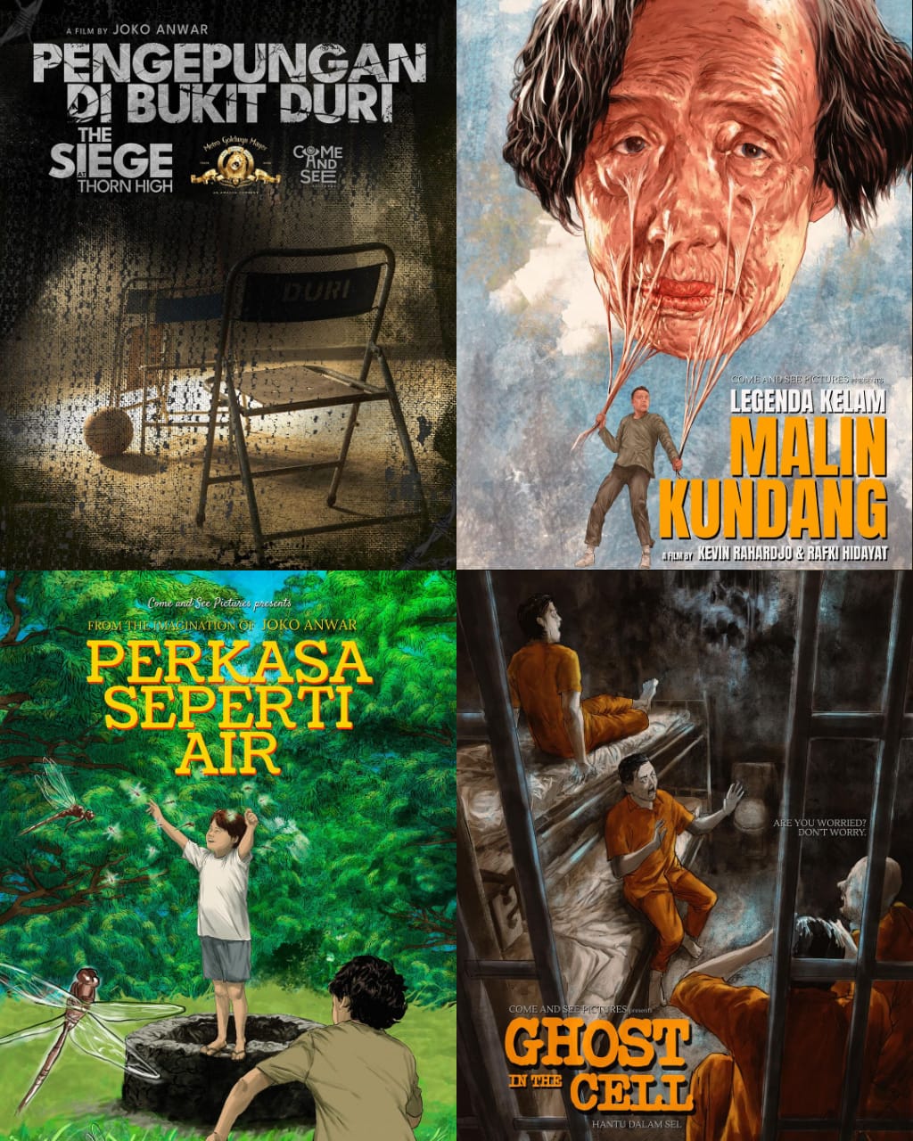 Film-film yang akan diproduksi oleh Come and See Pictures milik Joko Anwar