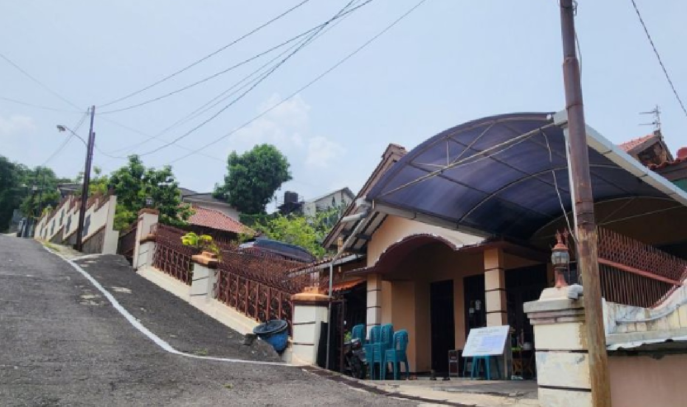 Rumah almarhum Gamma Rizkynata Oktafandy