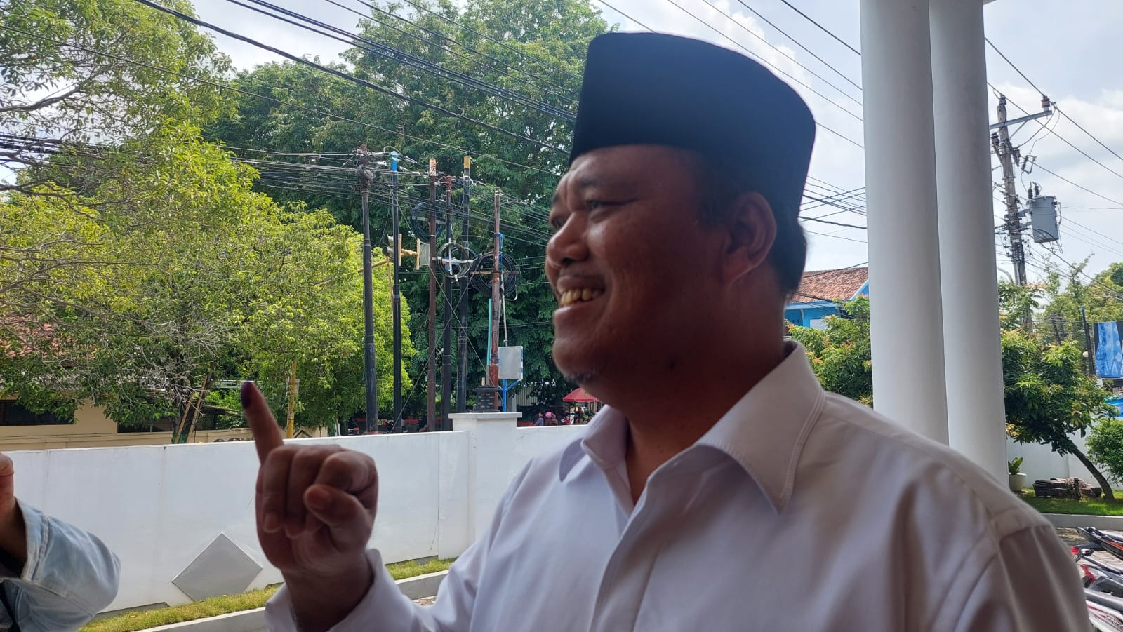 Cabup Edi Sayudi dirumahnya Jalan Bhayangkara Kota Demak. (Wahibpribadi)