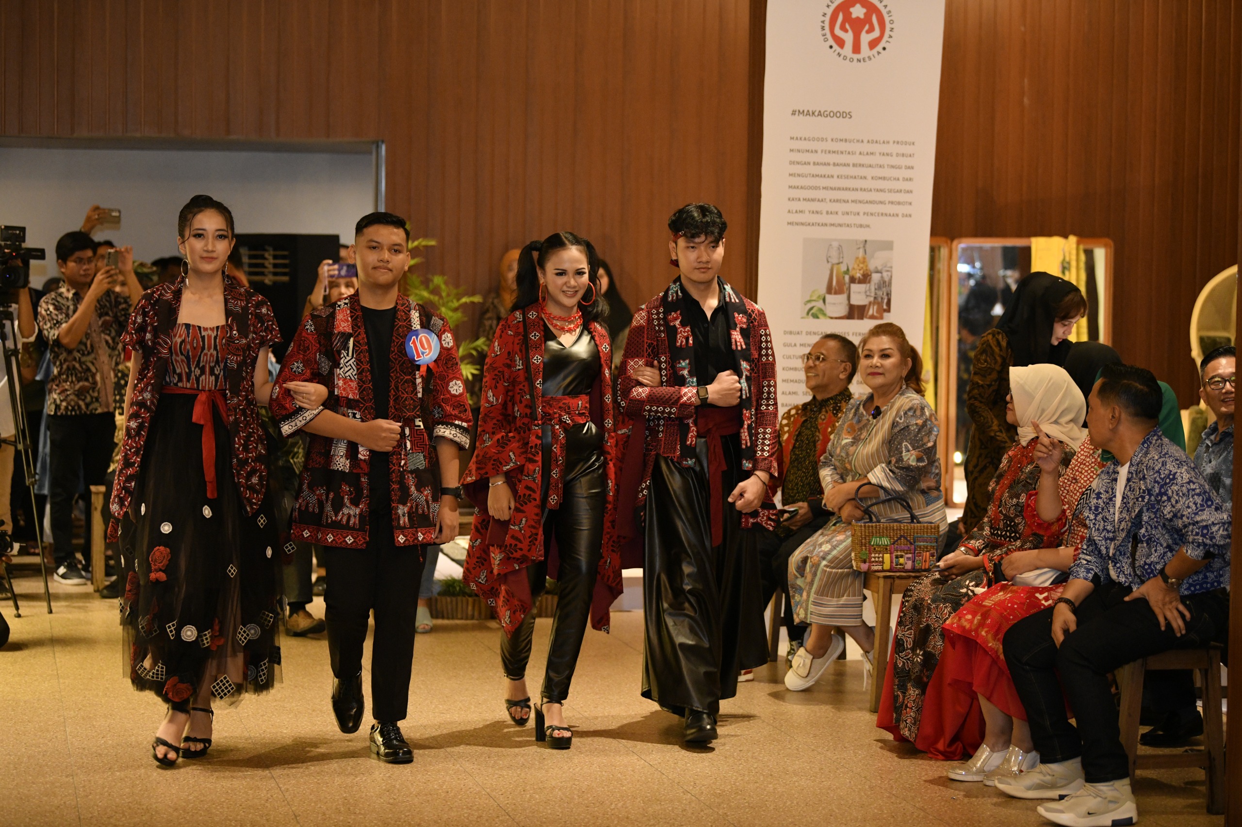 Kota Lama Semarang kembali menjadi pusat perhatian dengan gelaran Semarang Night Fashion, Sabtu (30/11)