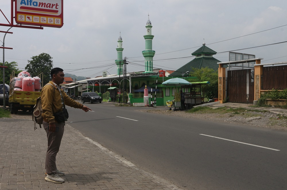 Lokasi dduga lokasi penembakan yang terjadi.