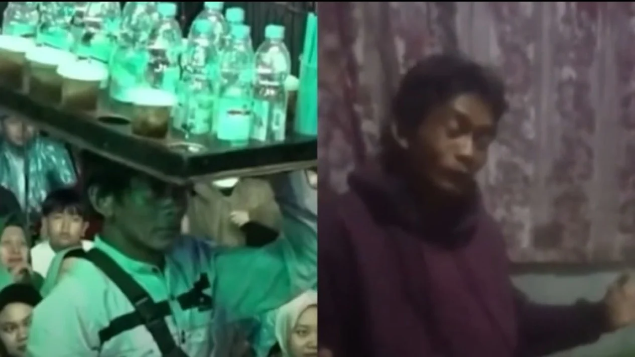Viral bapak penjual es teh.