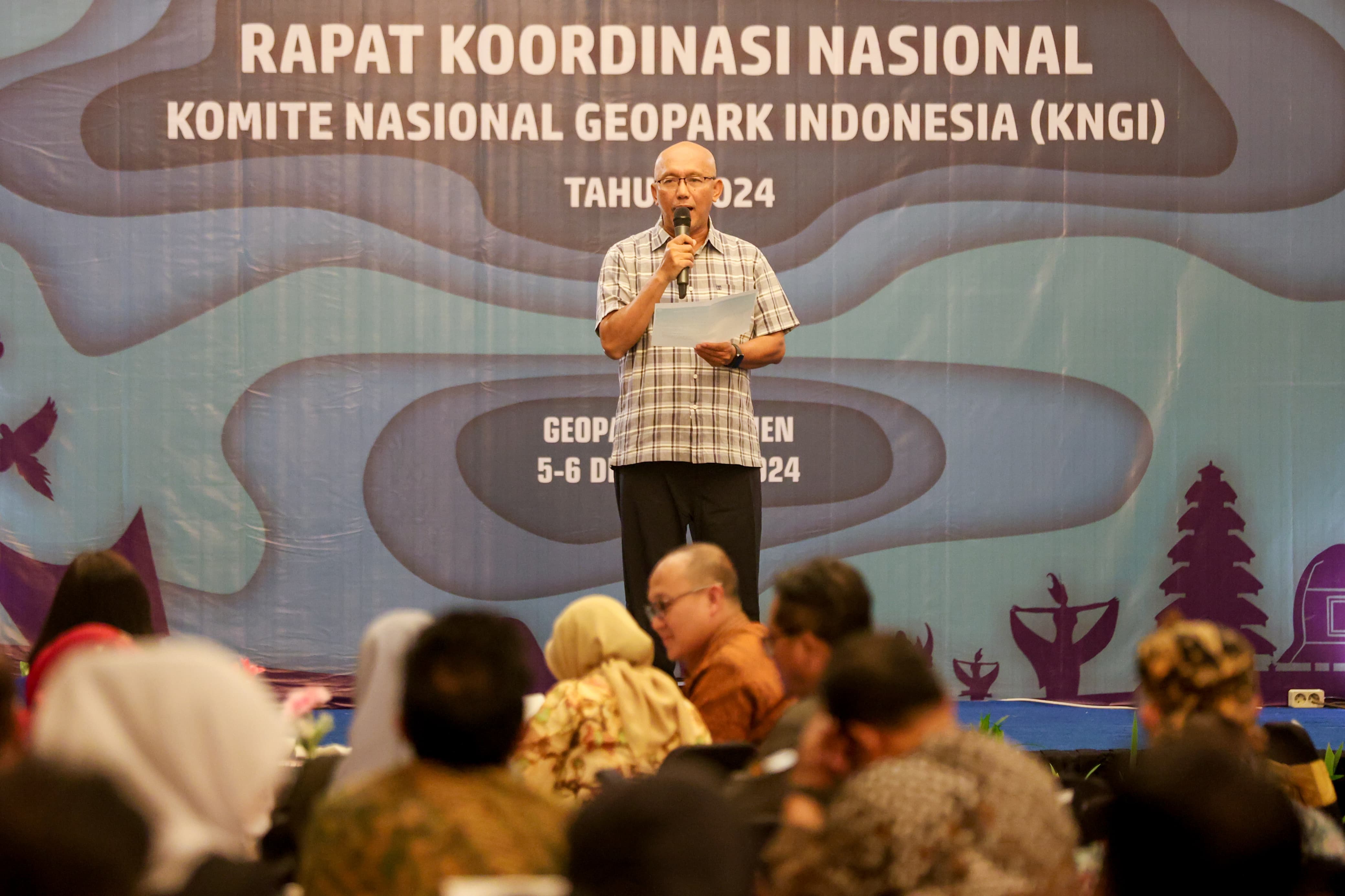 Rakornas Komite Nasional Geopark Indonesia (KNGI) di Kebumen, Kamis (5/12/2024), menghasilkan sejumlah rekomendasi.
