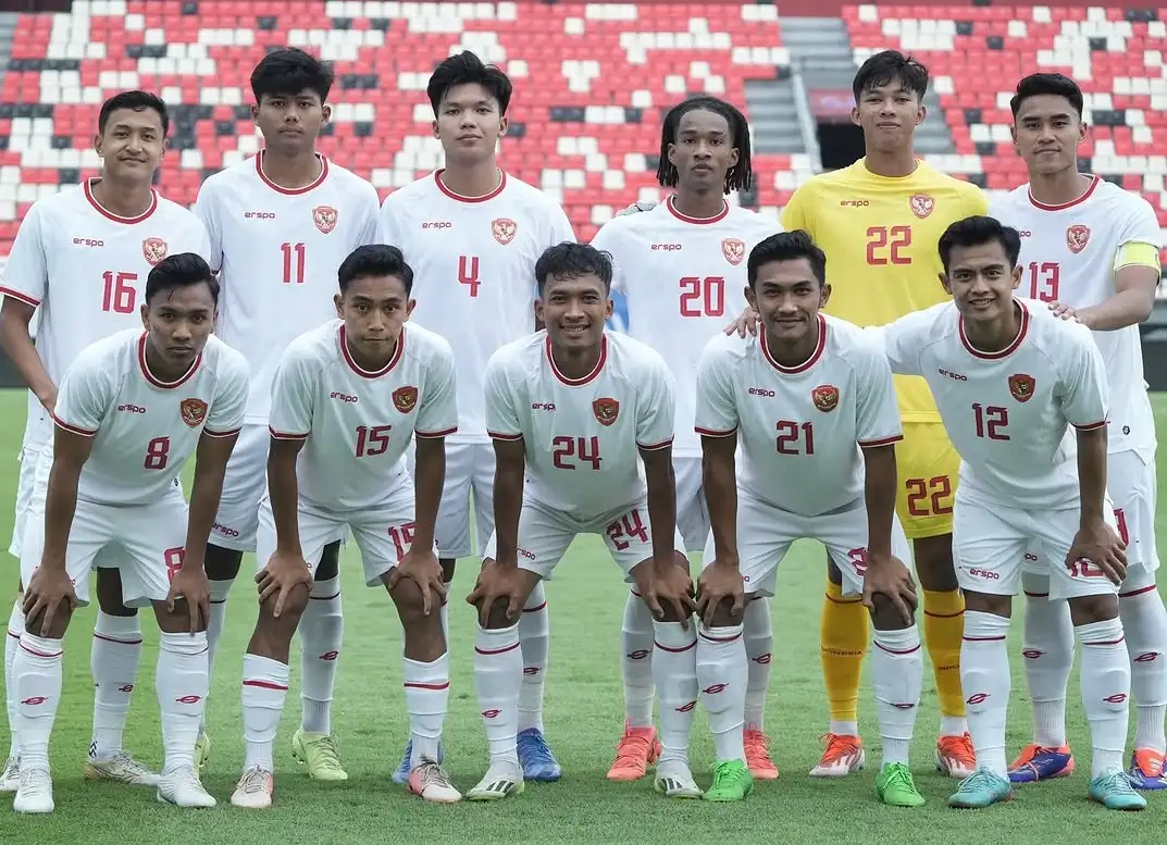 Pemain Timnas Indonesia dalam ajang Piala AFF 2024